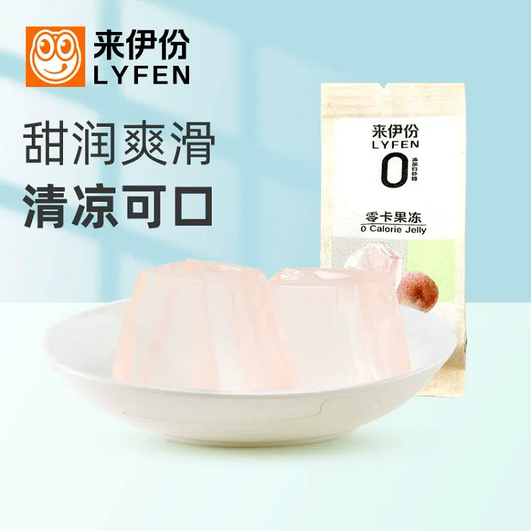 LYFEN Zero-Calorie Jelly Peach Flavor 2 packs