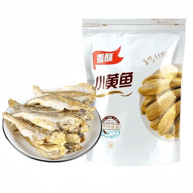 Guangqing Little Yellow Croaker Crisps 100g*1 bag 100 g