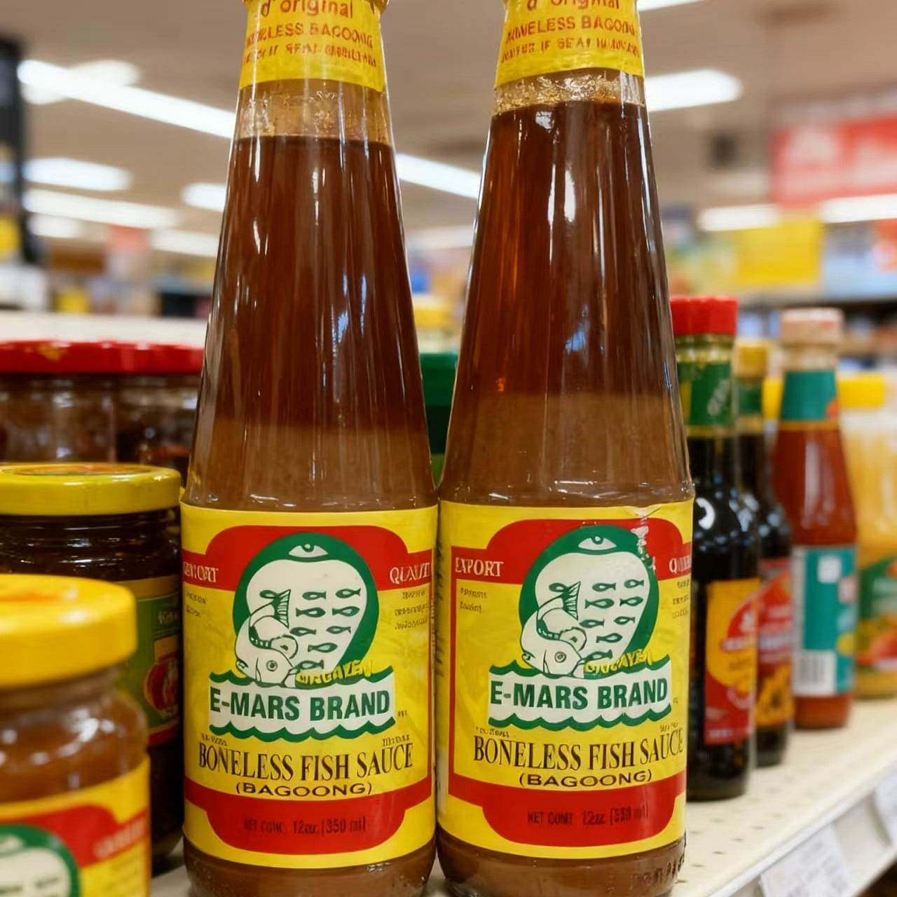 E-MARS BRAND Bagoong Boneless fish sauce 350ml 350 ml