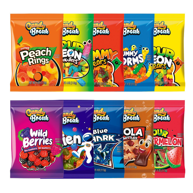 Candy Break 软糖多样包装 10