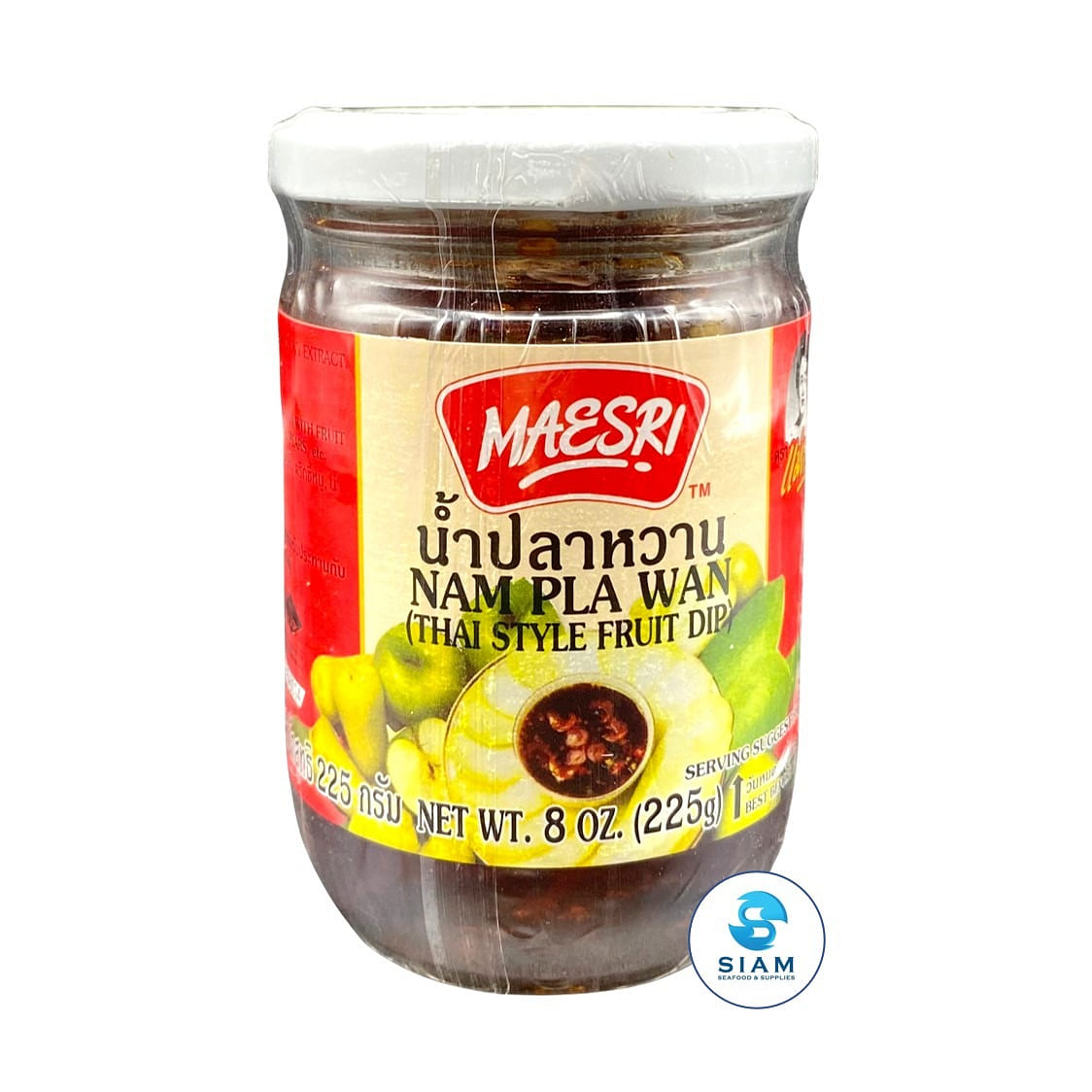 MaeSri Thai Style Fruit Dip (Nam Pla Wan) 8 oz