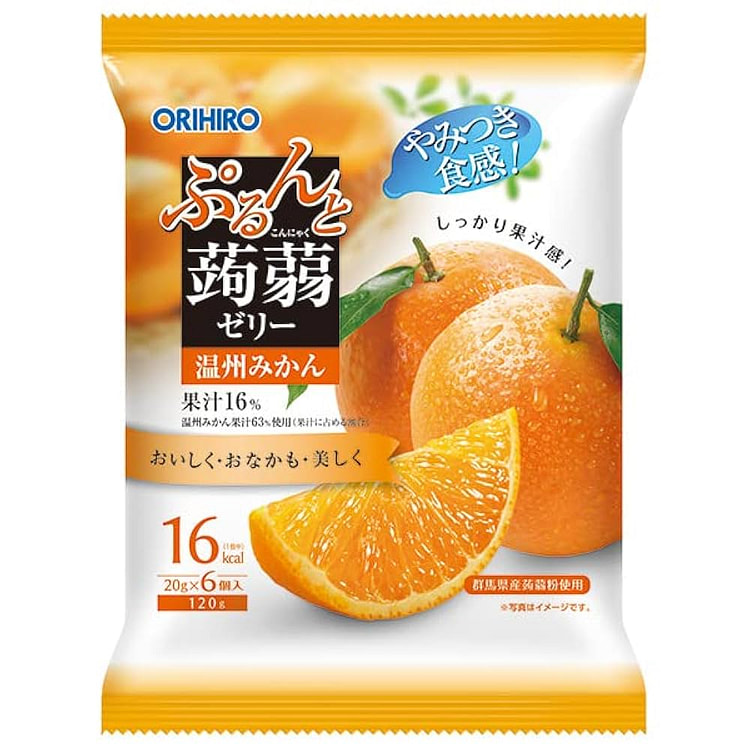 ORIHIRO Mandarin Orange Konjac Jelly BB 2/28/2026