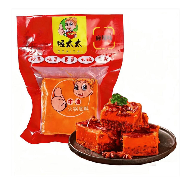 喔太太 重庆牛油老火锅底料 麻辣味50g