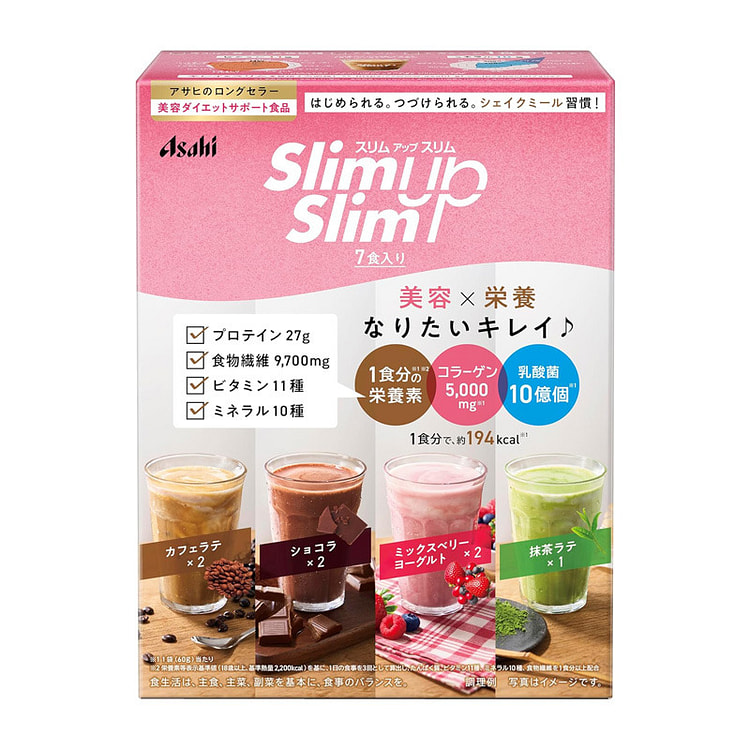 Slim Up Slim 奶昔 7餐装 朝日集团食 420 克