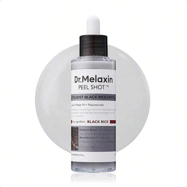 Dr.Melaxin Peel Shot Glow Black Rice