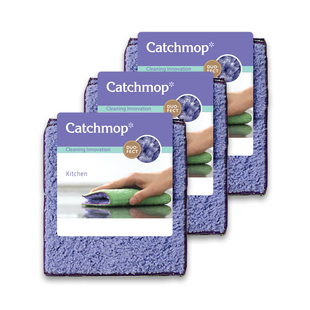 Get Catchmop Kitchen Pad, Excellent cleaning for refrigerators (3 sets