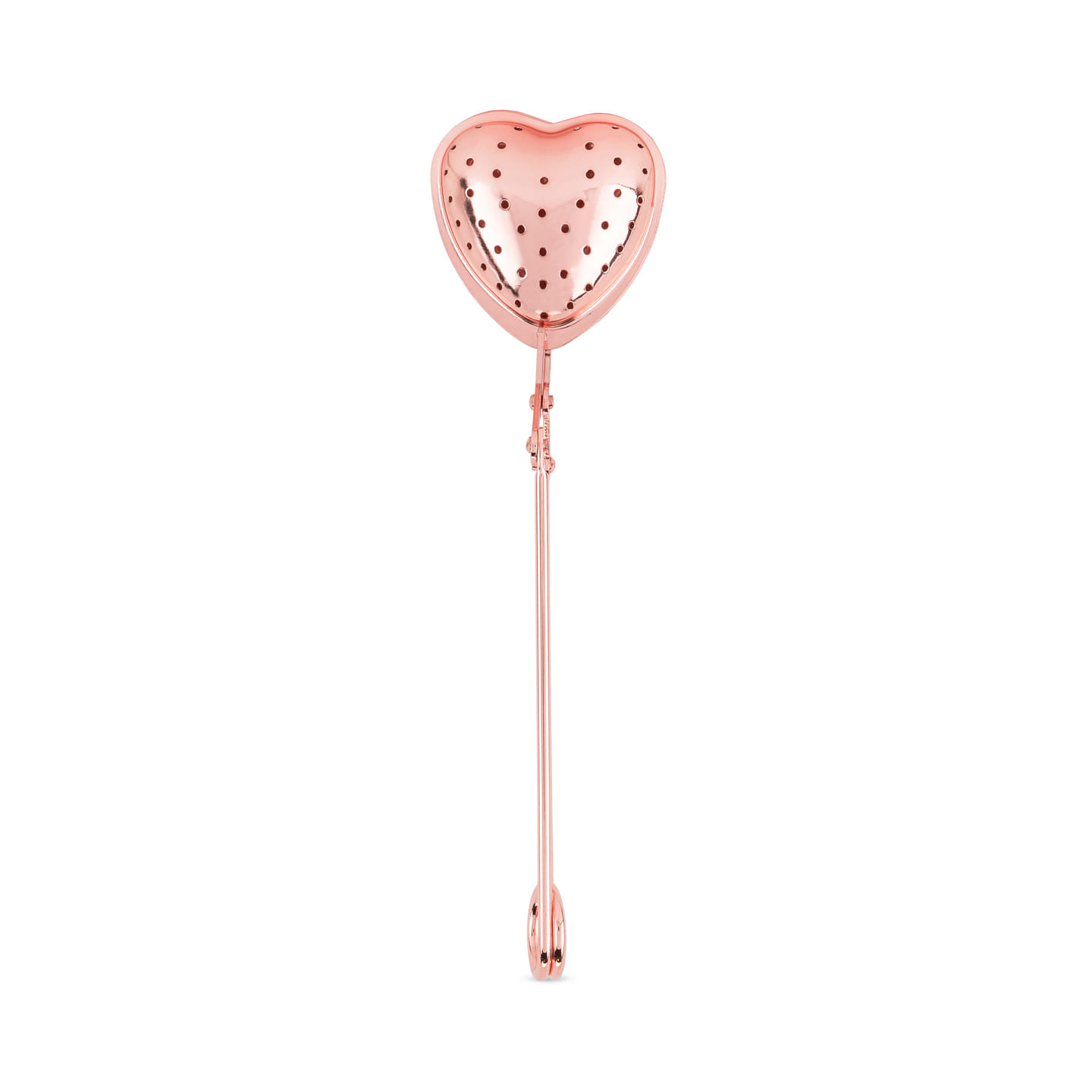 Rose Gold Heart Tea Infuser by Pinky Up 1 each