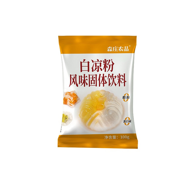 White gummy candy jelly powder 100g * 2 bags 200 g