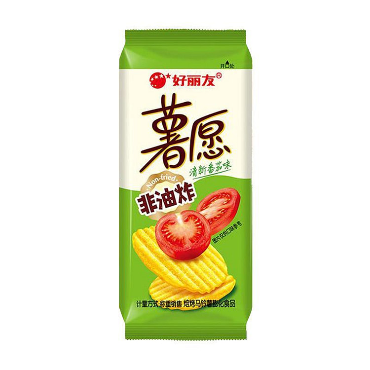 好丽友薯愿薯片清新番茄味*4包 4 包