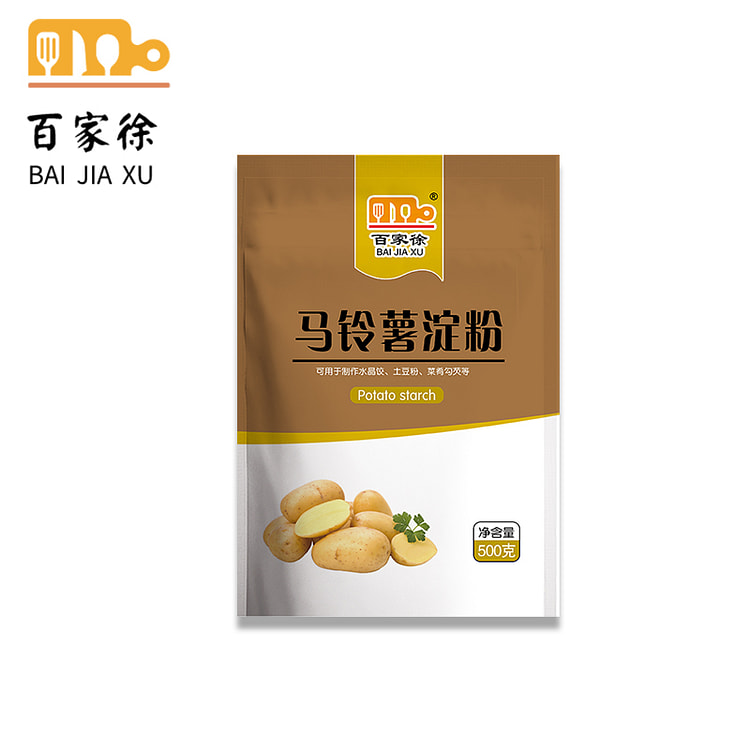 Baixu pure potato starch Potato starch 500g*1 bag