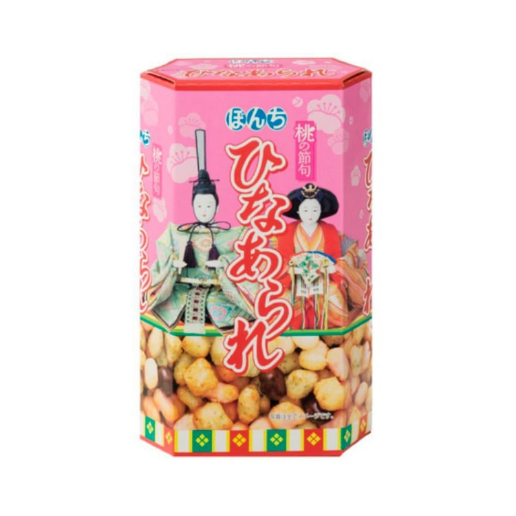 日清 盒装女儿节彩色米果 70g 1 份