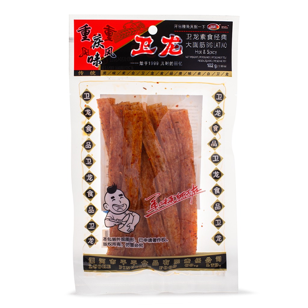 WEILONG 매운 맛 쫀드기 102 그램*90 팩