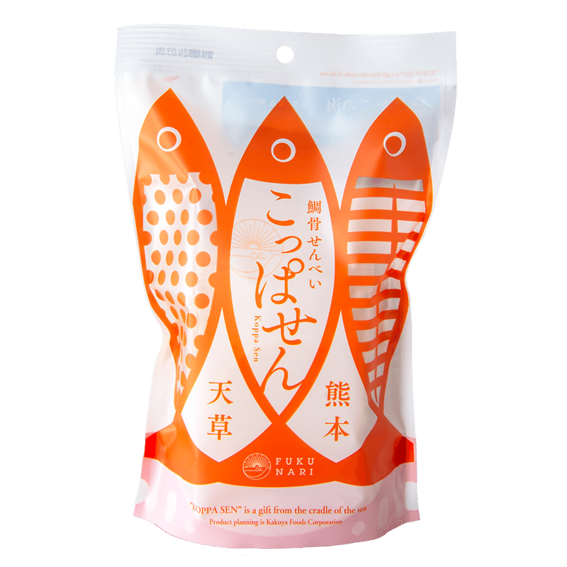Rice crackers with red sea bream bones Koppasen 80 g