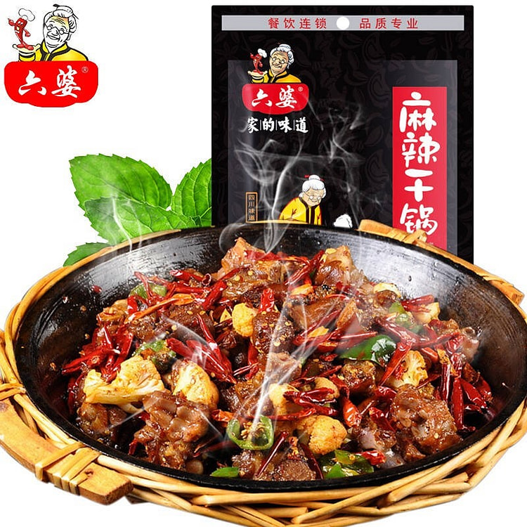 六婆 麻辣干锅调料200g