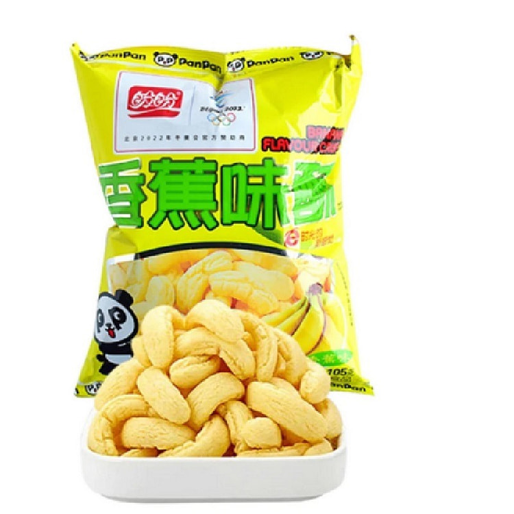 PanPan Banana Flavor Crisp