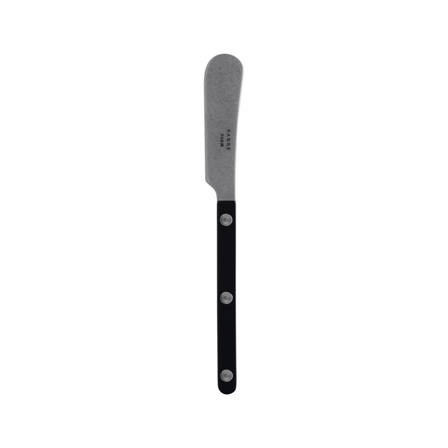 Sabre Bistrot Butter Spreader Solid – Black / Vinatage 1 each