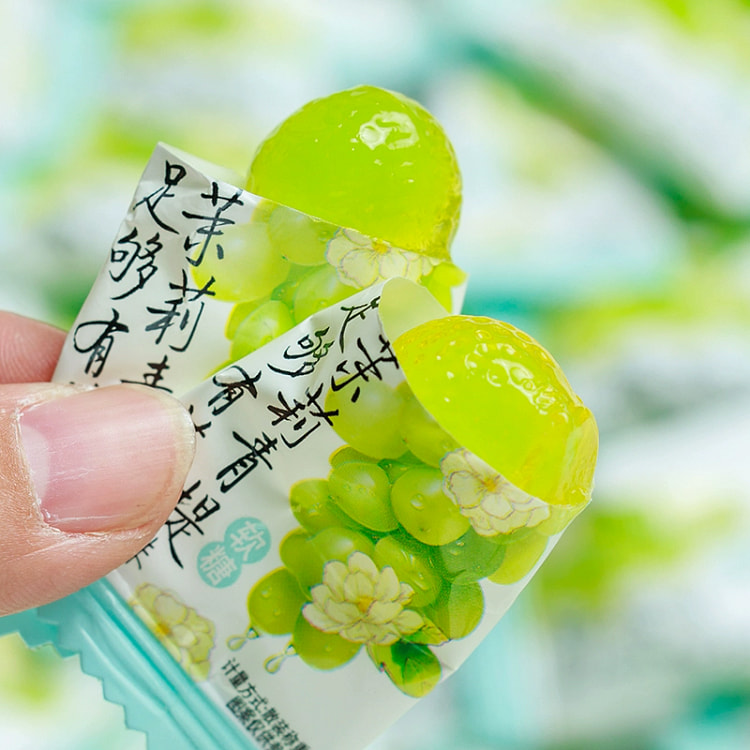 寻脆记茉莉青提润喉糖100g*1袋 100 克