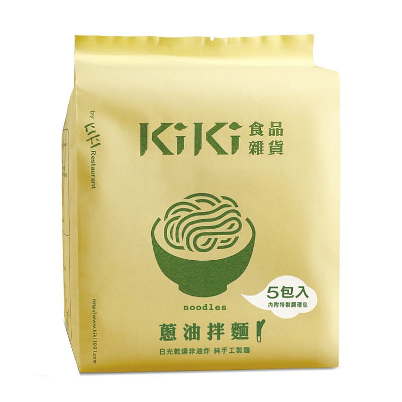 Taiwan Kiki Scallion Oil Noodles 450g 450 g