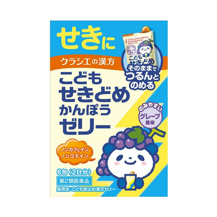 Kracie Children’s Cough Relief Jelly 6 Packs 1 each