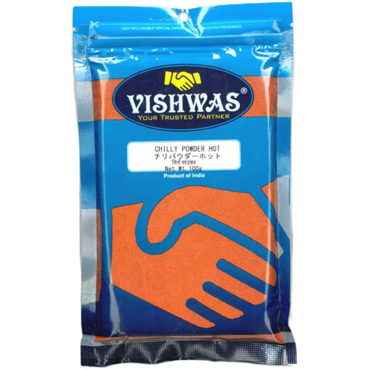Vishwas Additive-Free Hot Chili Powder 100g 1 each