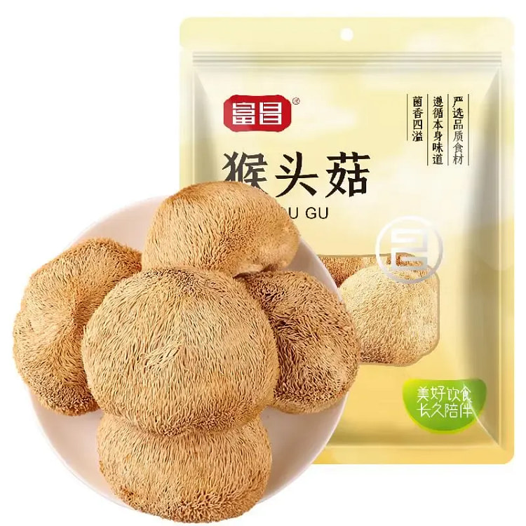 富昌猴头菇猴头菌干货新鲜菌菇煲汤火锅150g*1袋 150 克