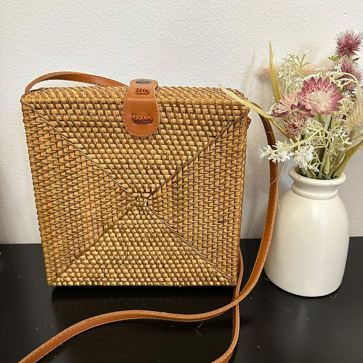 Envelope Rattan Bag- STYLE 12 1 each