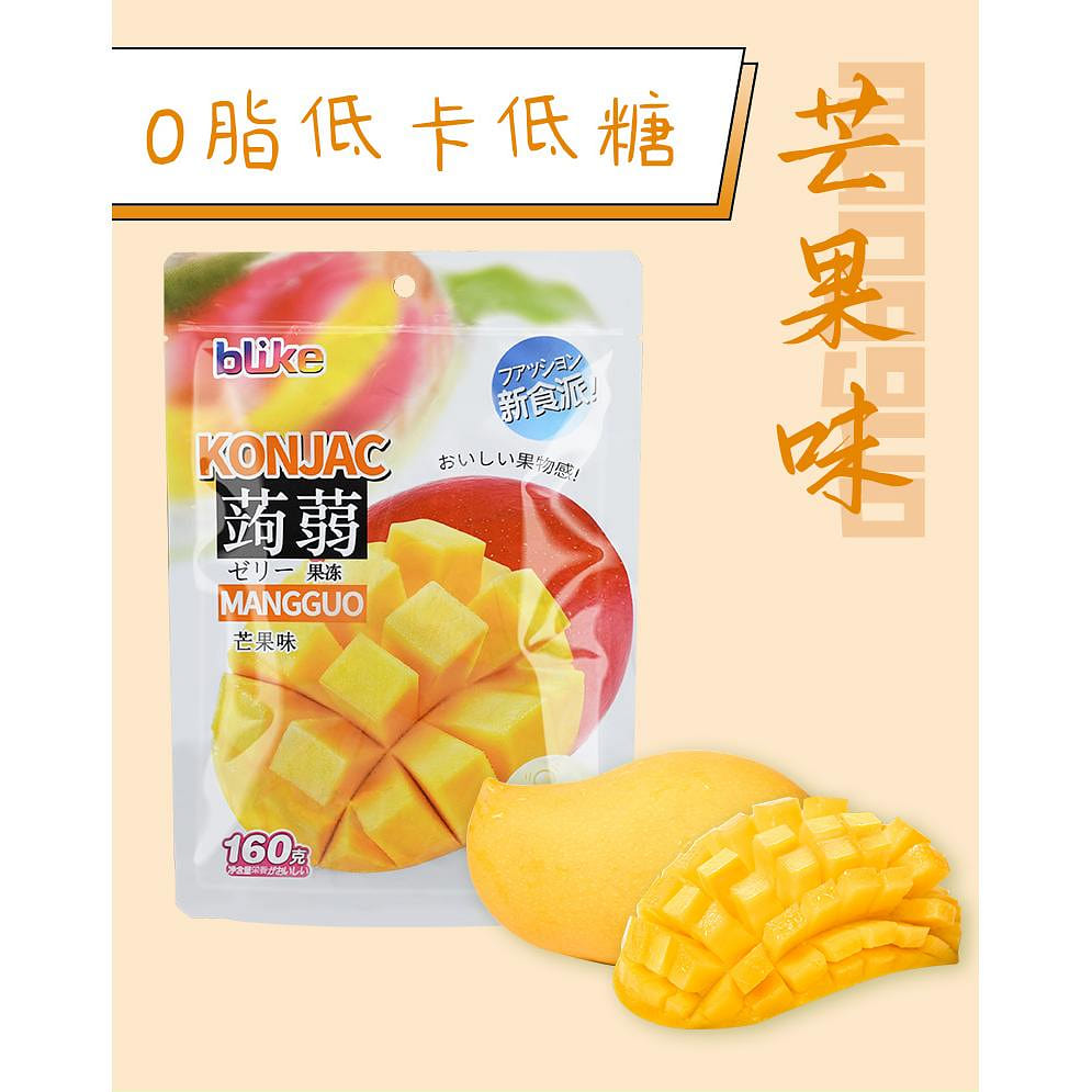 Blike Konjac Jelly Mango Flavor 160 g