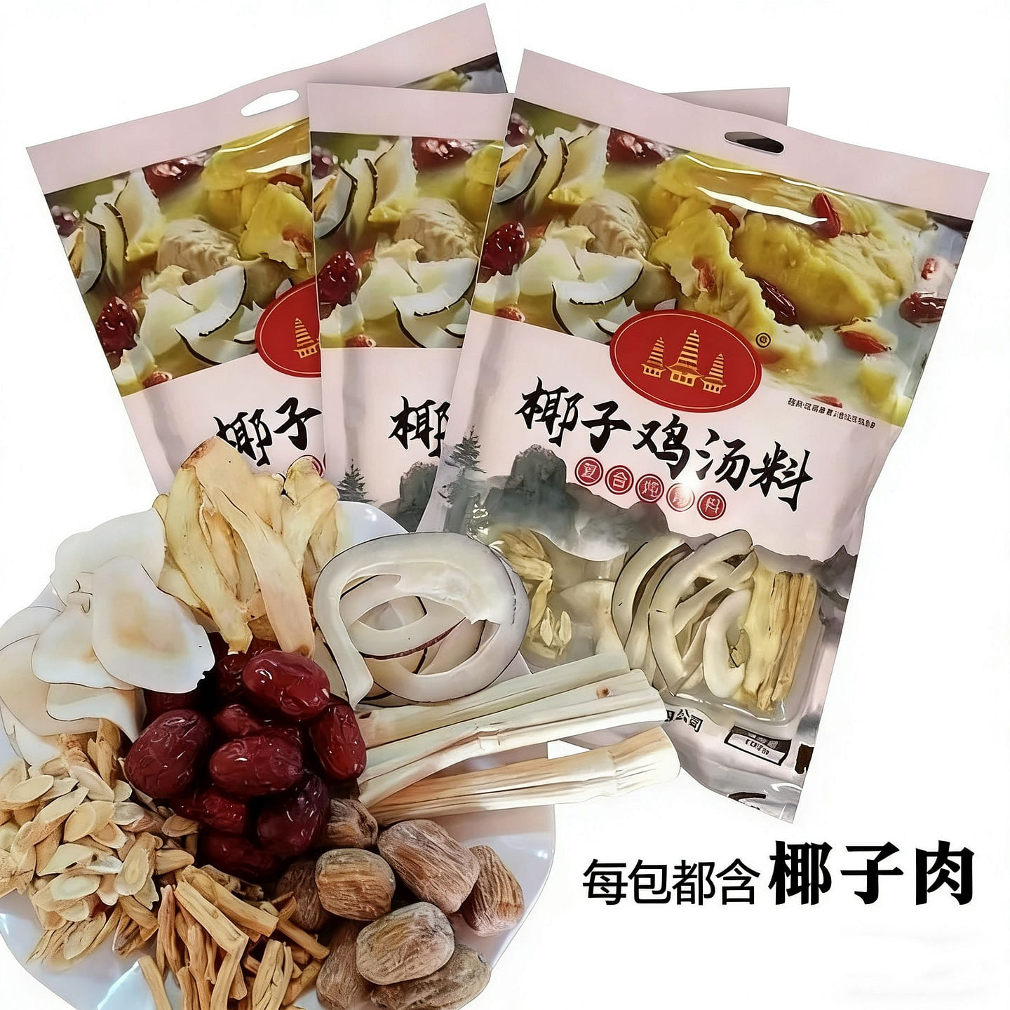 Coconut Chicken Soup Seasoning Pack Guangdong Home 100 g