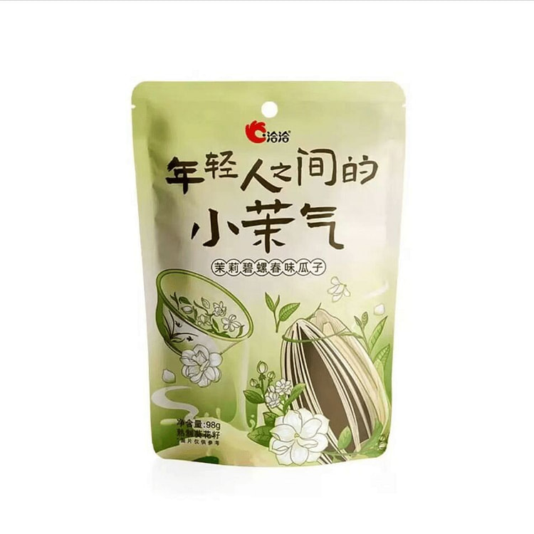 洽洽瓜子新品茉莉碧螺春味葵花籽98克*1袋 98 克