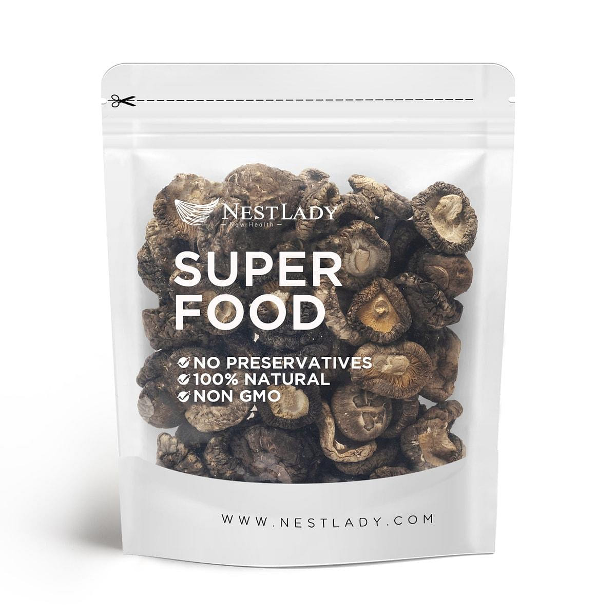NESTLADY Dried Shiitake Mushrooms 150g 1 count