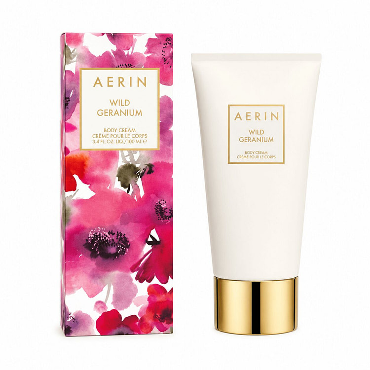 AERIN WILD GERANIUM perfume Body Cream Size 5oz 1 phần
