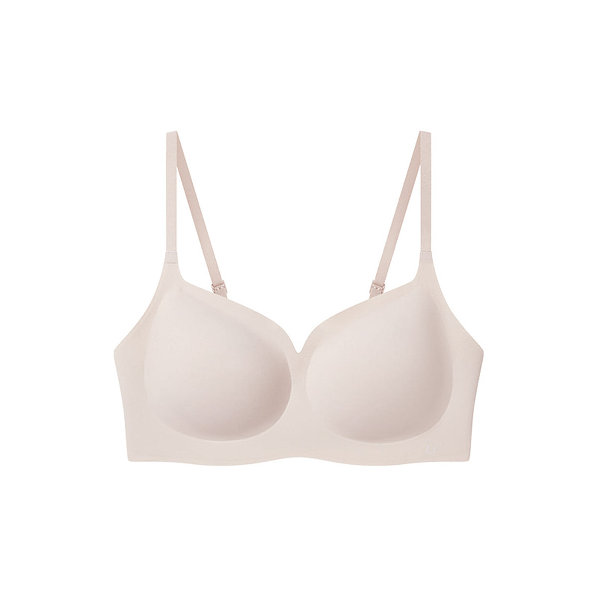 Ubras Comfort Princess Collar Bra, Size-Free Bra-Oat Milk-Vest Type 50 g