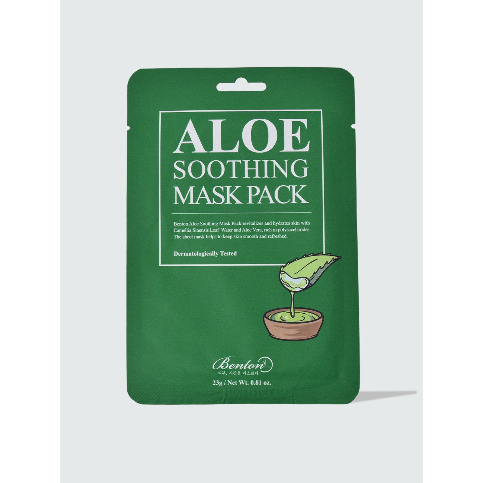 Aloe Soothing Mask Pack 0.9 オンス