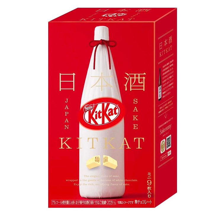 日本KitKat SAKE巧克力饼干雀巢120克