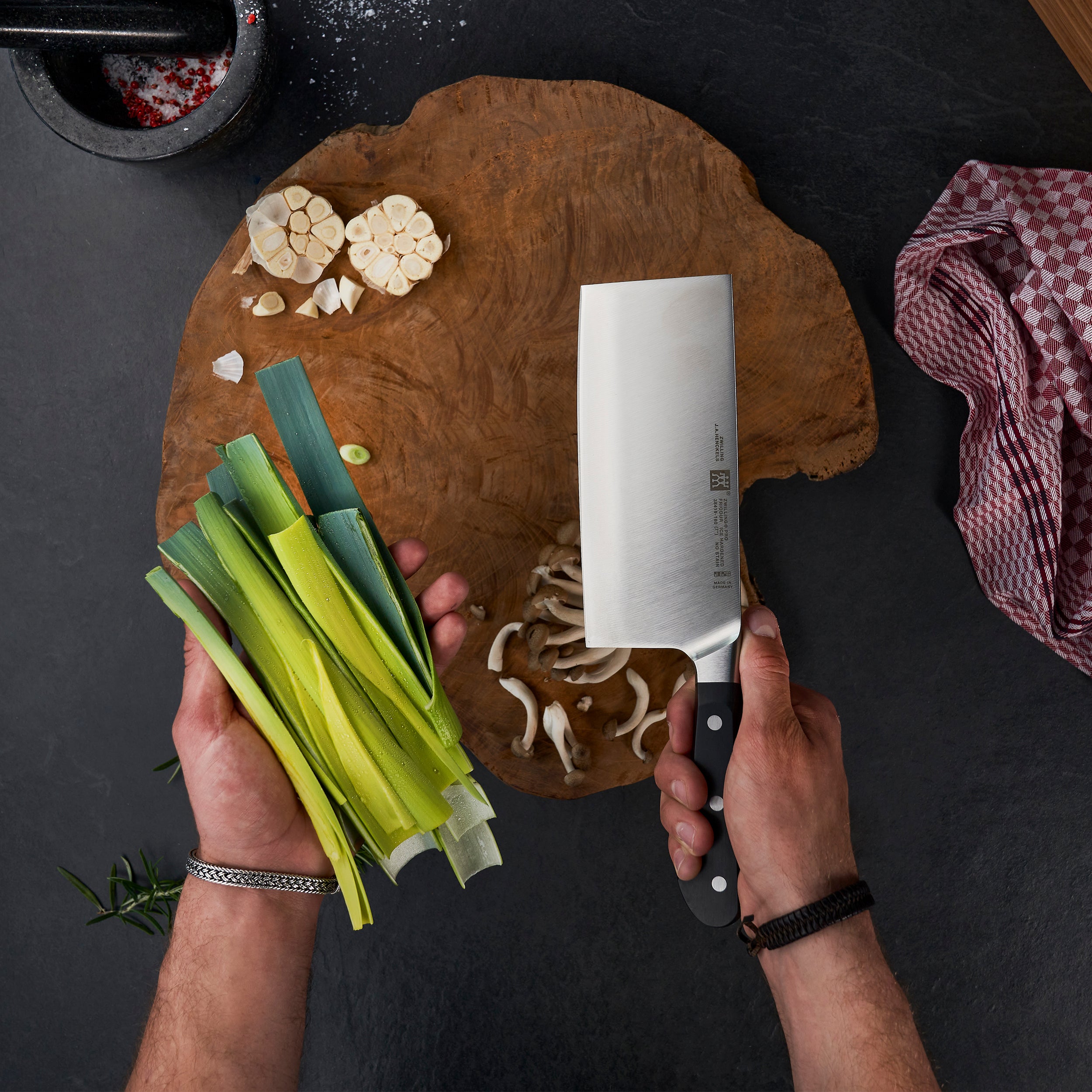 ZWILLING Pro 7-inch Chinese Chef's Knife Vegetable Cleaver - Weee!