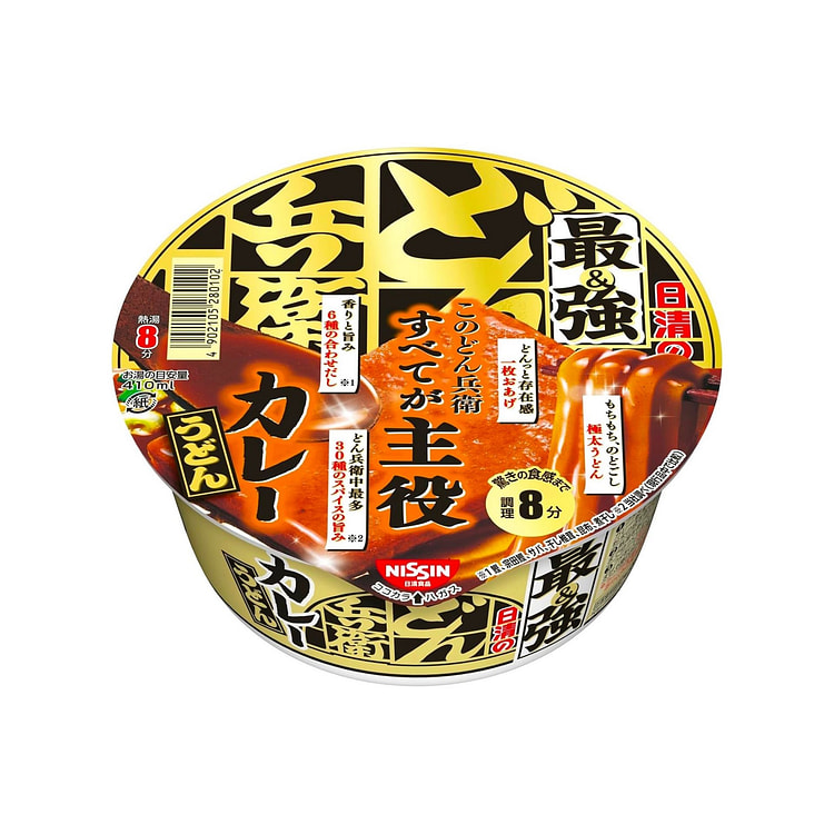 NISSIN DONBEI Udon Noodles Curry Pork Dashi 94g