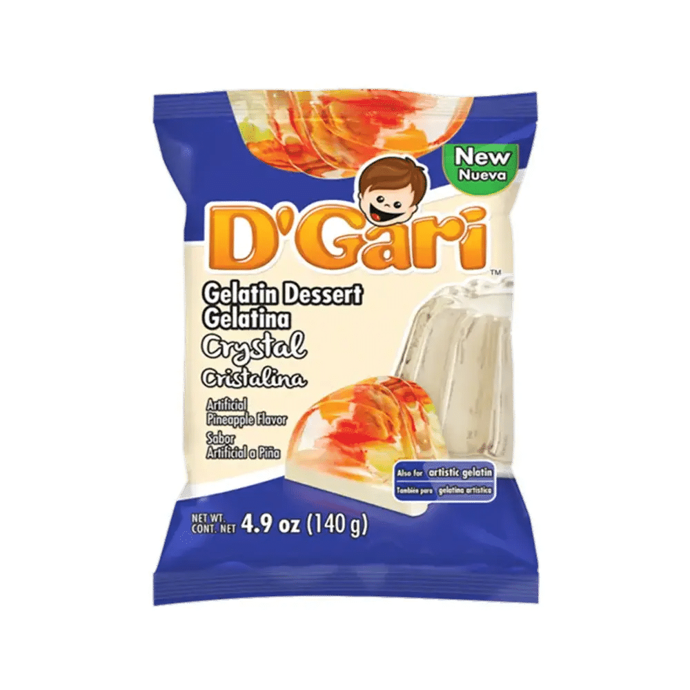 D’Gari Gelatin Cristal 4.2 oz – Case – 24 Units 1 each