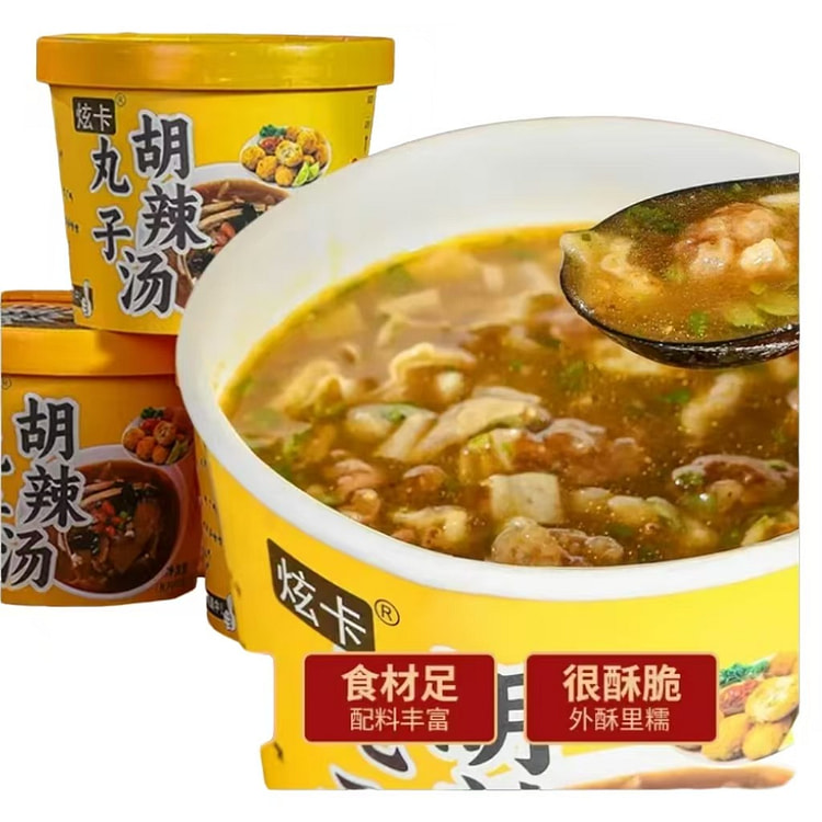 Spicy soup with meatballs 95g*1 bucket