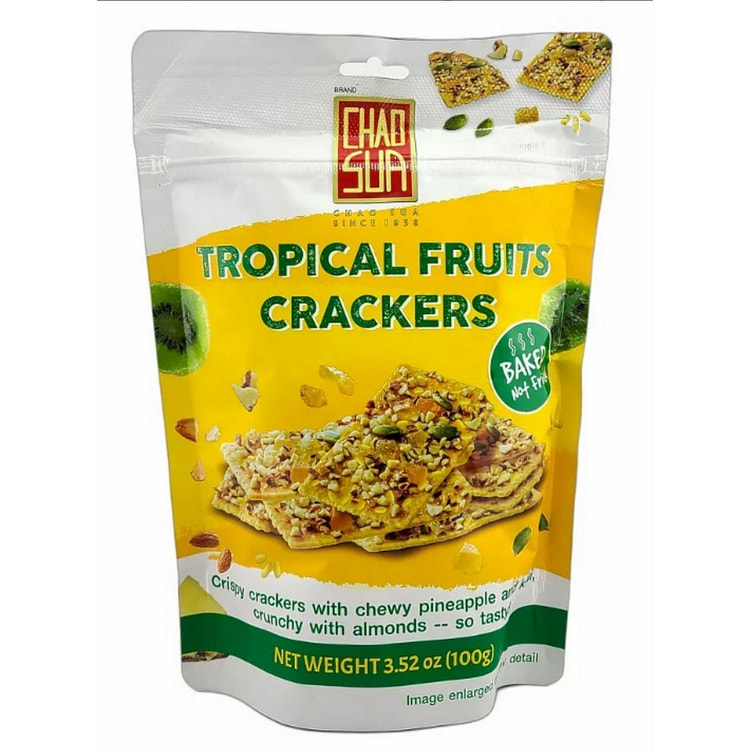 泰国座山牌热带水果脆饼100g 1 包