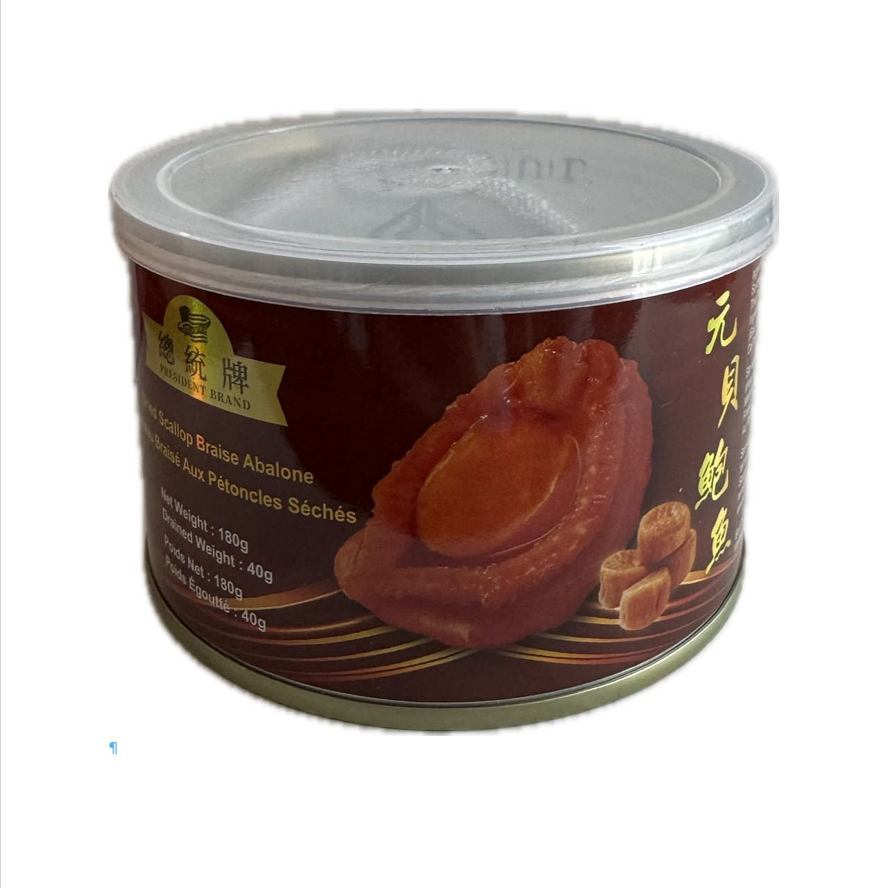 President Brand Dried Scallop Braise Abalone 180 g