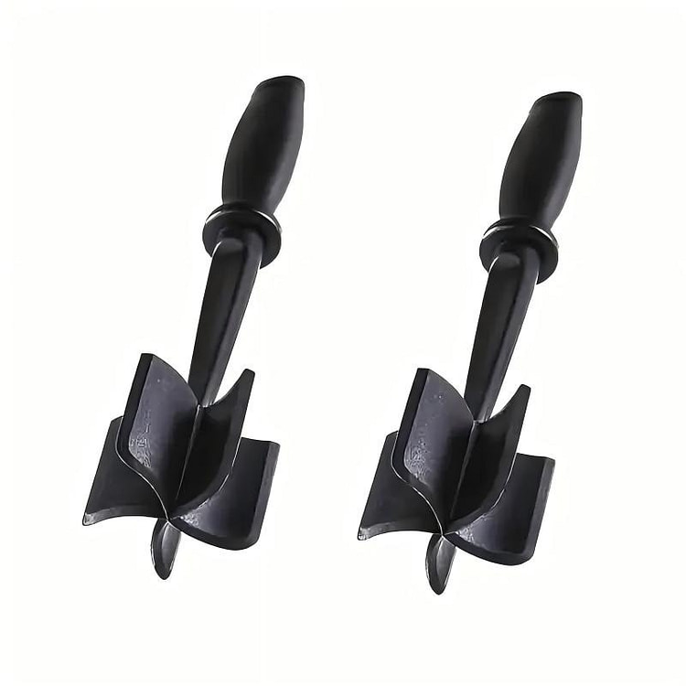 2 manual strong crushers in black