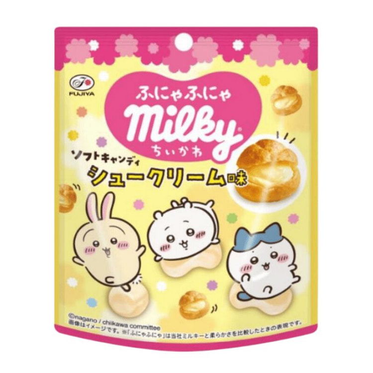 Chiikawa Fuwafuwa Milky Choux Cream Flavor 32g 1 pack
