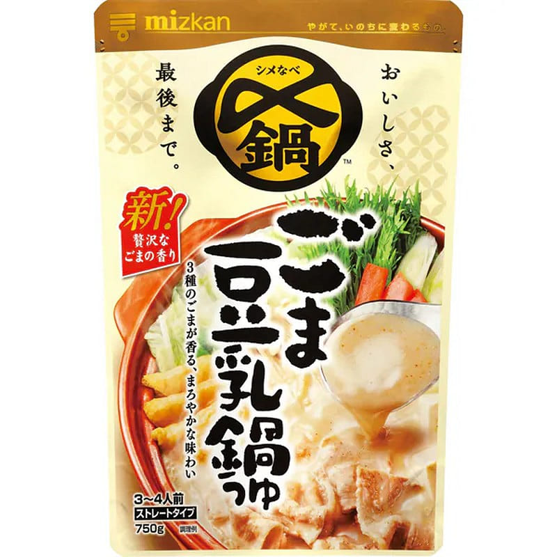 Mitsukan Sesame Soy Milk Hot Pot Soup 750g 1 each