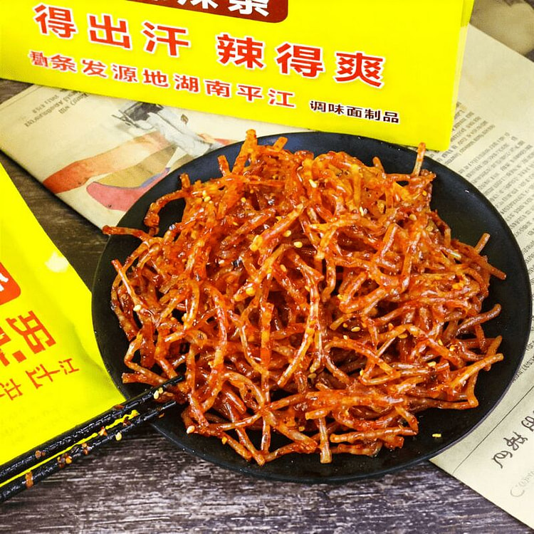 玉峰 霸王丝辣条解馋小零食 180 克