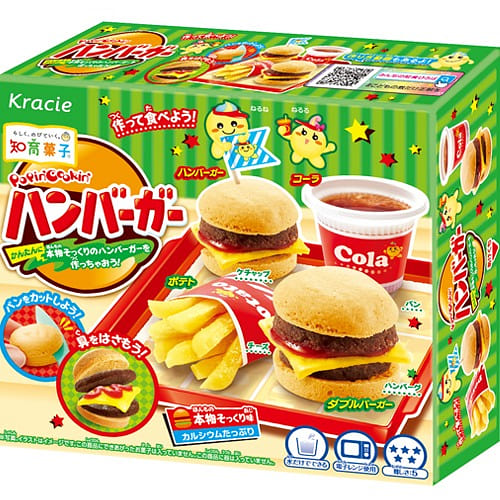 KRACIE Popin Cookin DIY Gummy Hamburger Store Kit 1 box 1 each