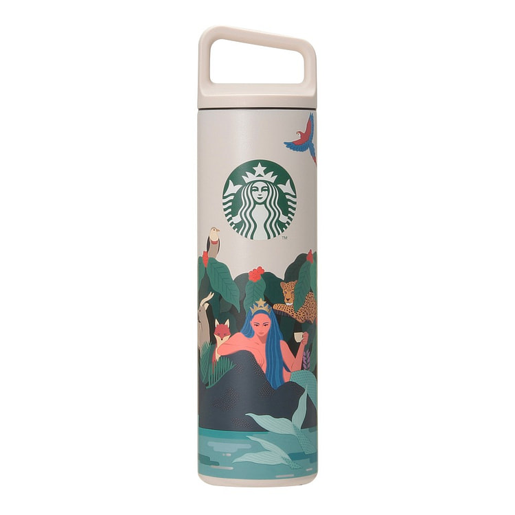 Starbucks Siren World Stainless Steel Handheld Cup, Insulated for Hot & Col