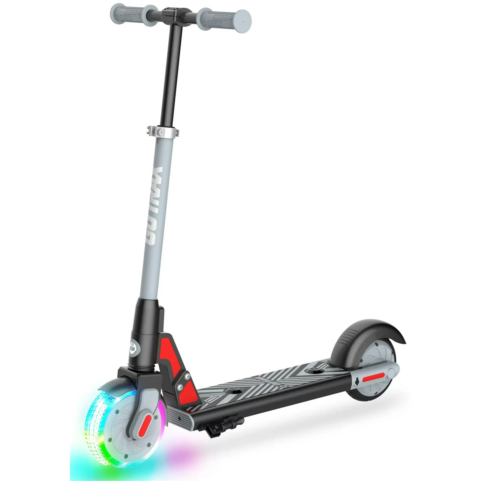GOTRAX GKS Lumios Kids Electric Scooter, 6" Wheel 7.5mph for Kids Teens, Gray 1 phần