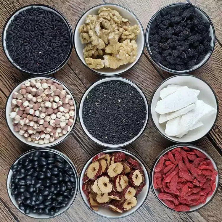 Rao Hua Xiang Mill Pure Black Sesame Powder 500g 500 g