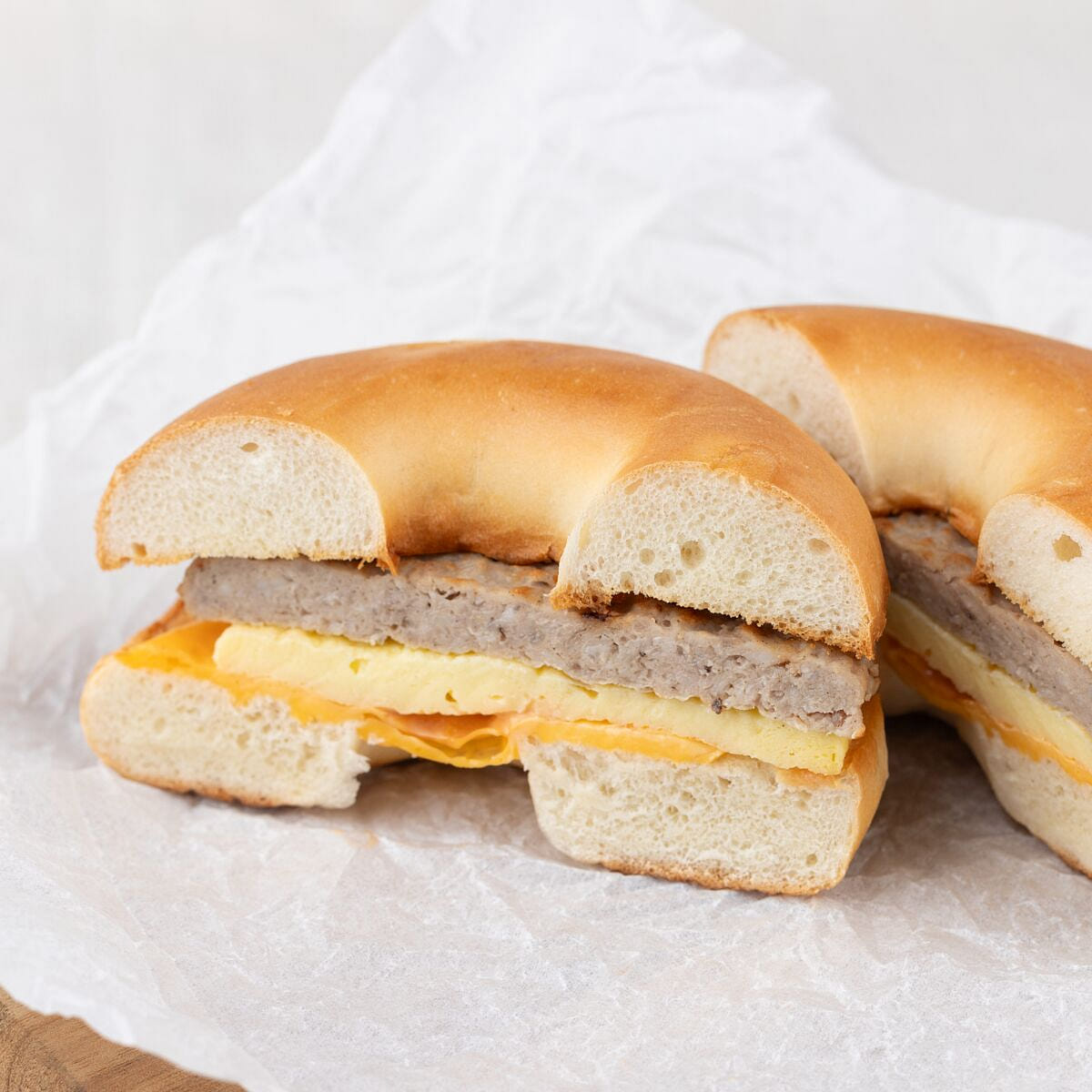 Egg, Sausage 'N Cheese Bagel 1 each