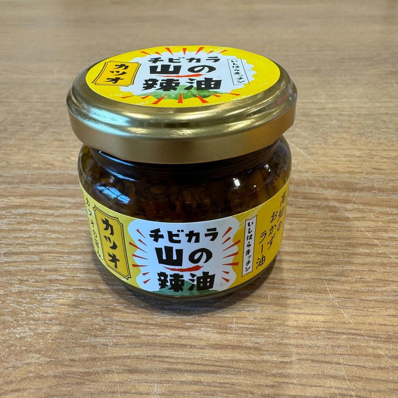 Mountain Chili Oil Small Bonito 80g Ishihara 1 each